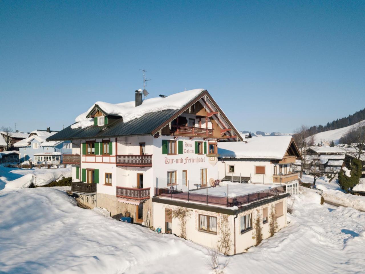 Hotel Haus Daheim à Oberstaufen Extérieur photo